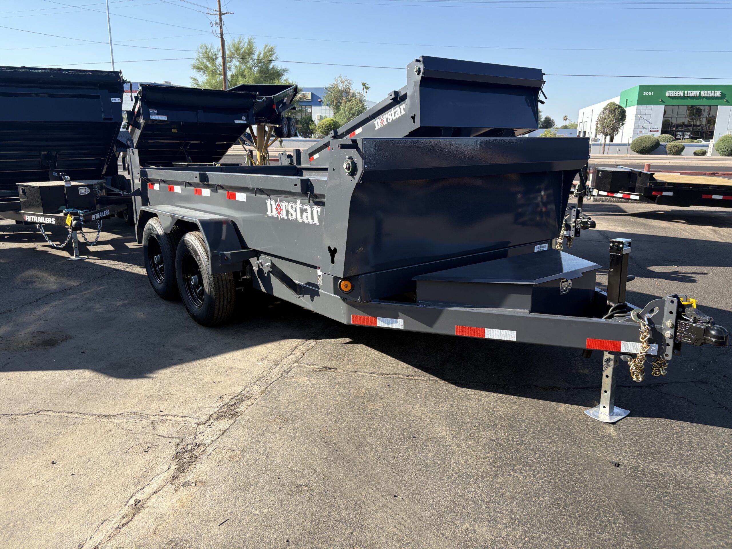 12x72 Norstar Tandem Axle Dump, 10K GVWR, 20" Sides - Image 2