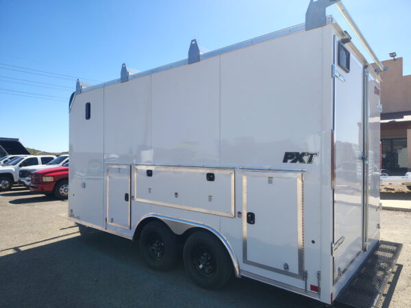 16x8.5 PXT Hammer, 7K GVWR, Workbench, Ladder Rack, 6" Additional Height, Ramp Door