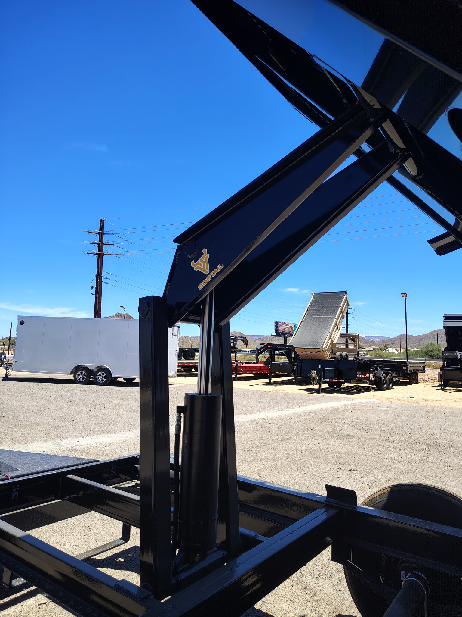 12x72 IronBull Tandem Axle Dump, 15K GVWR, 24" Sides, Solar Charger - Image 2