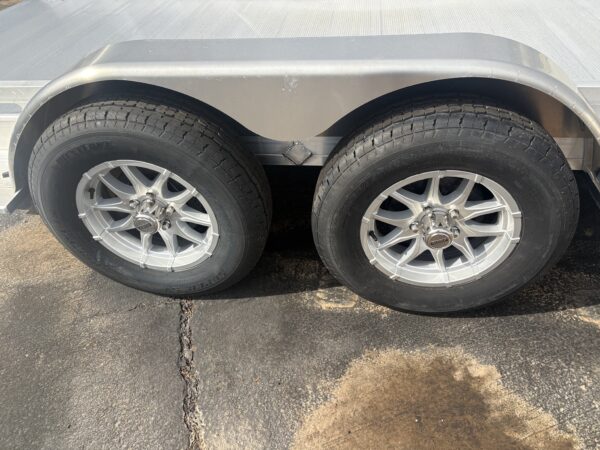 16x78 All Aluminum, 7K GVWR, Tandem Axle (7816TA-EL-R-RTD)