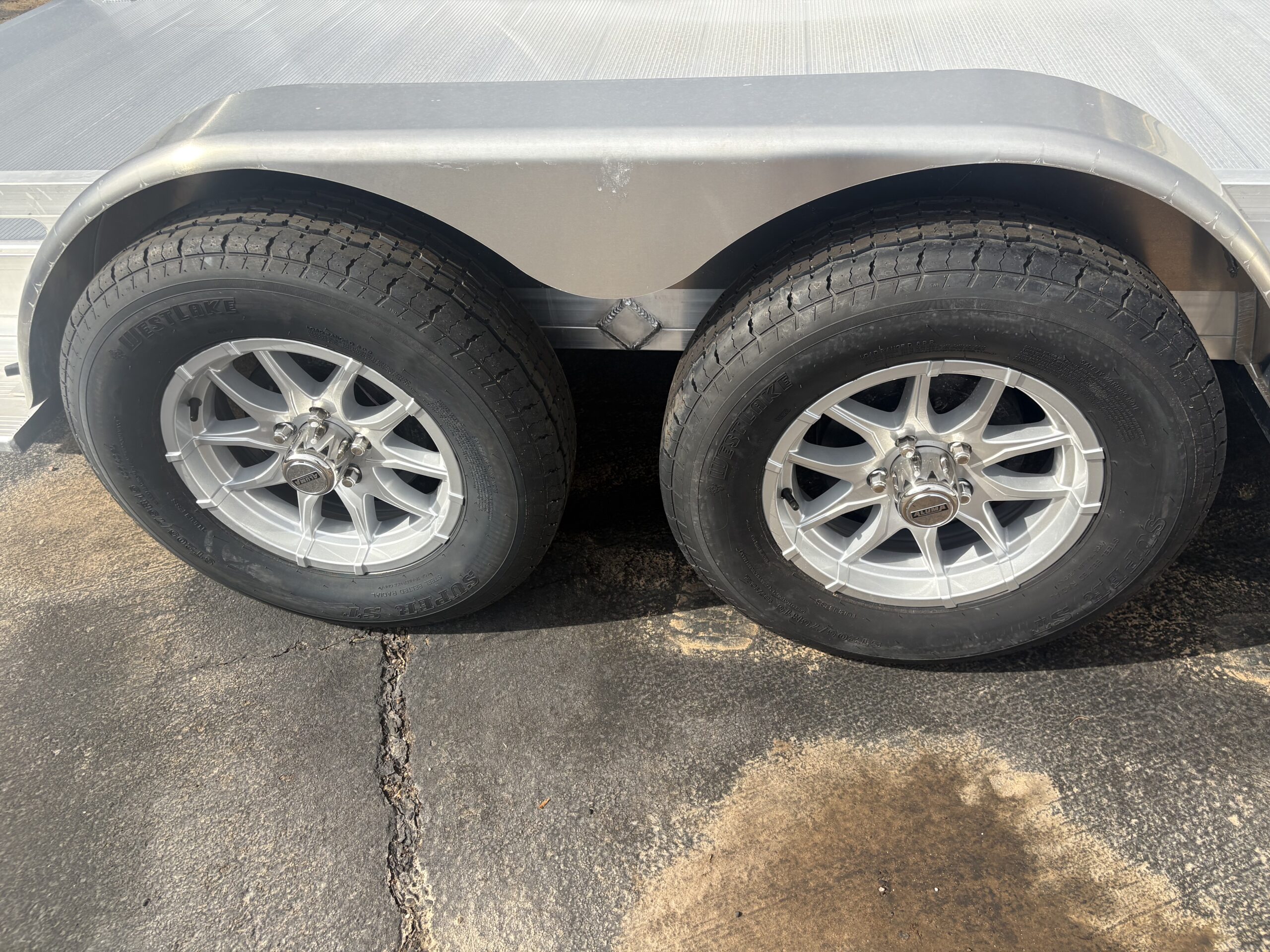 16x78 All Aluminum, 7K GVWR, Tandem Axle (7816TA-EL-R-RTD) - Image 3
