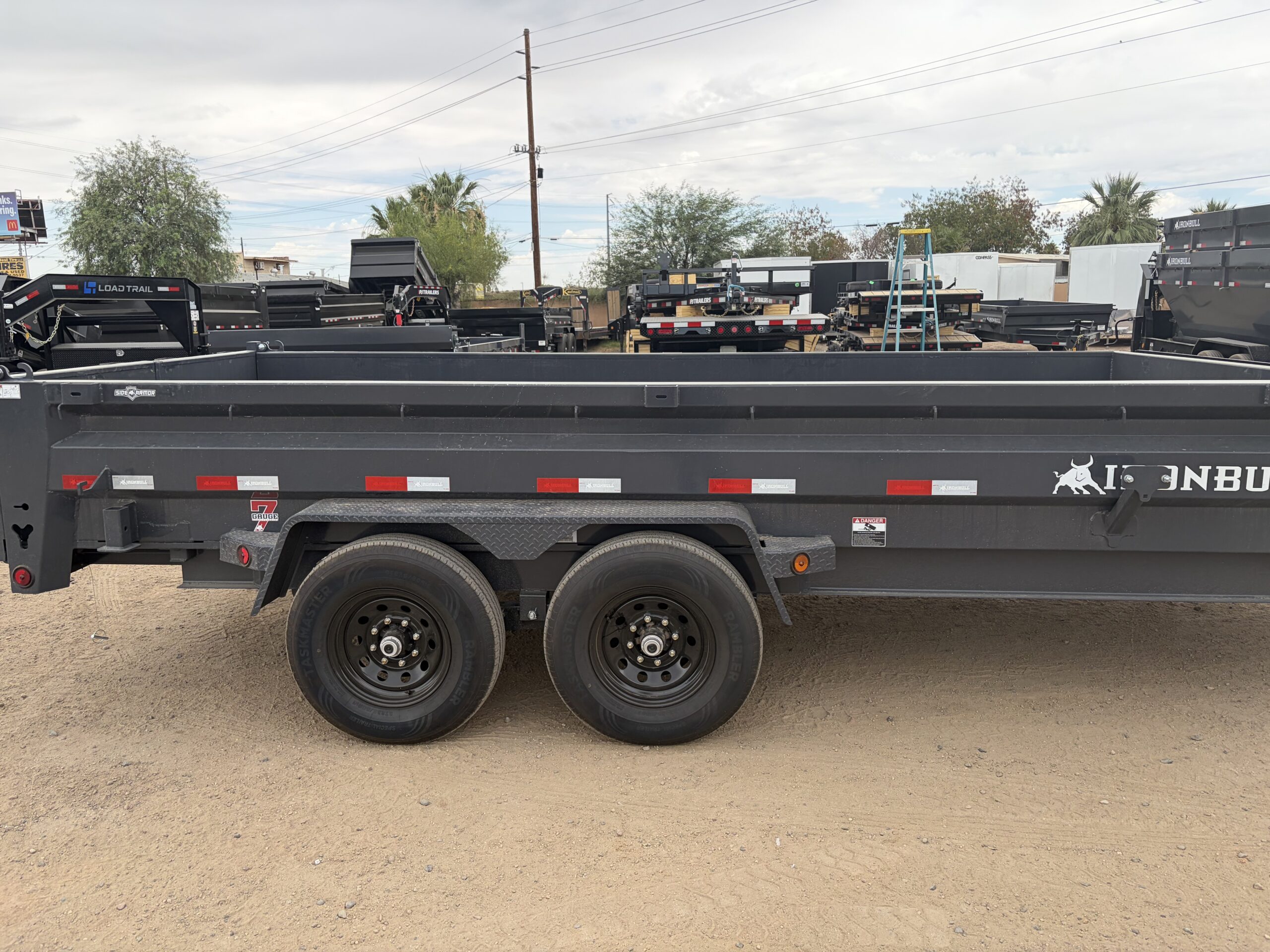 16x83 IronBull Tandem Axle Dump, 15K GVWR, 24" Sides - Image 5