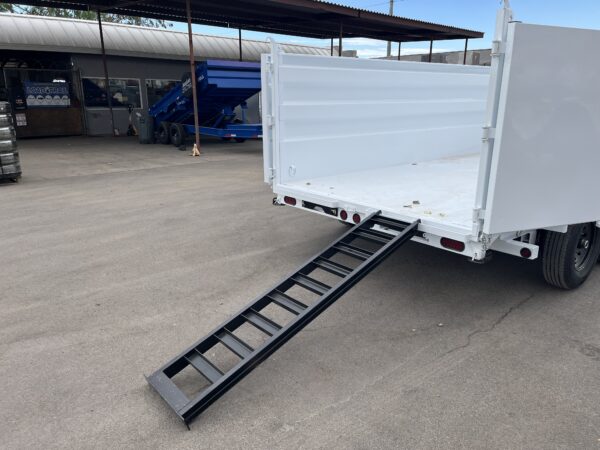 14x83 Tandem Axle, 15,400 GVWR, Low Pro Dump, 48" Sides