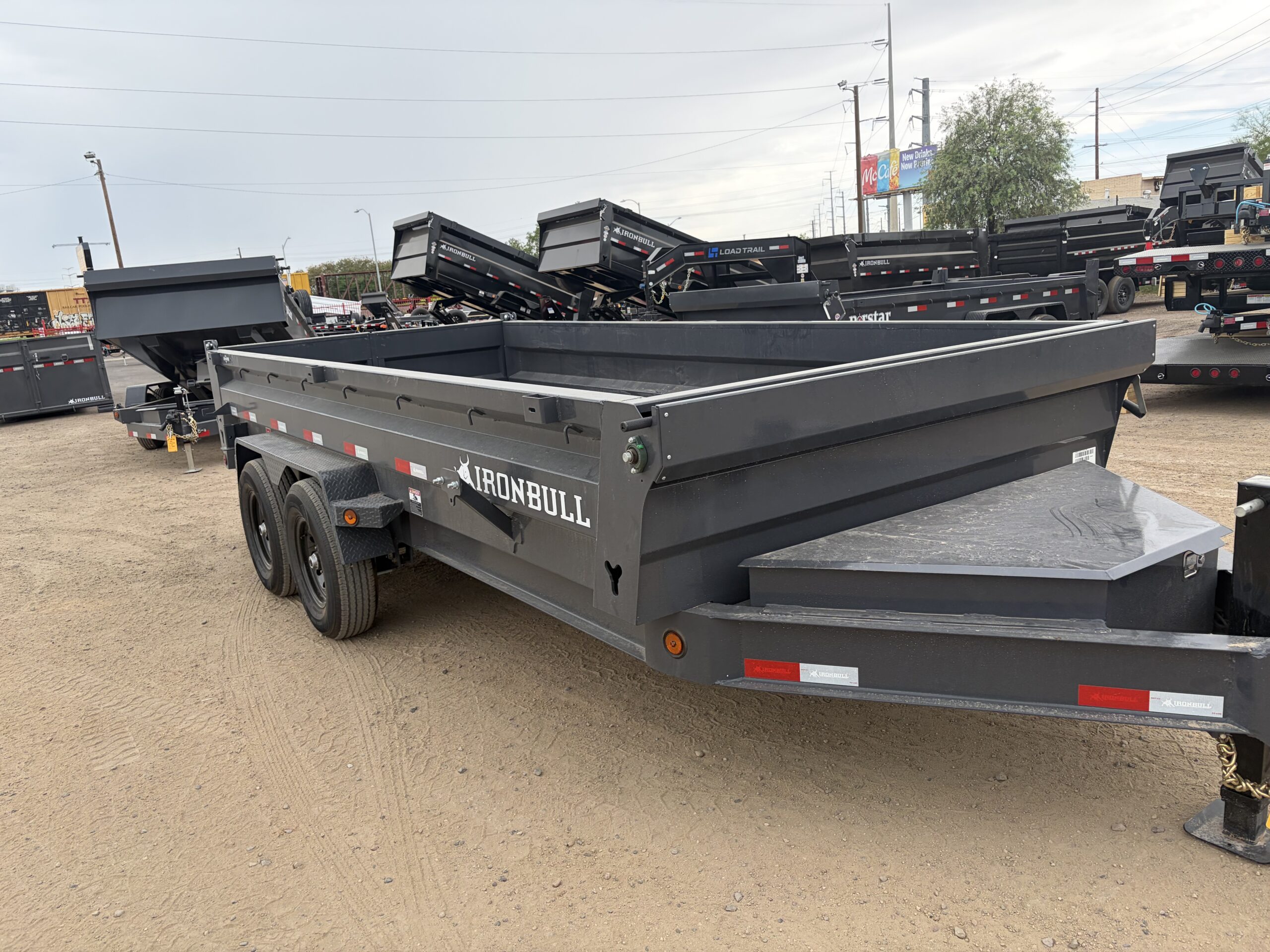 16x83 IronBull Tandem Axle Dump, 15K GVWR, 24" Sides - Image 4