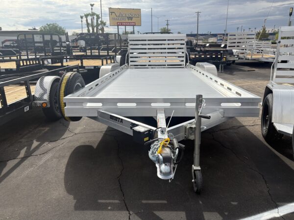 18x80 All Aluminum, 8.5K GVWR, Tandem Axle, W/ Tailgate (8018TA-EL-R-TG-RTD)