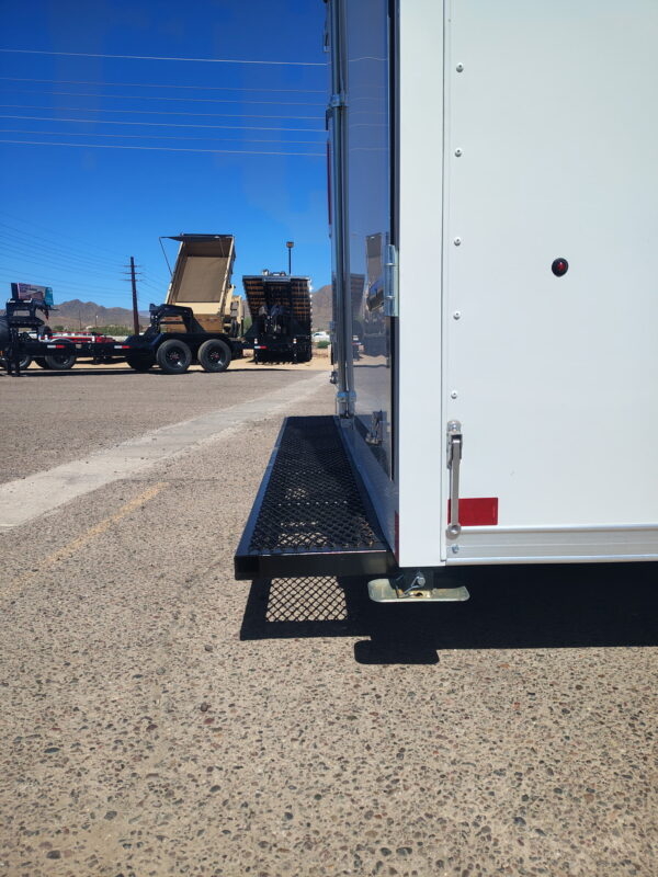 16x8.5 PXT Hammer, 7K GVWR, Workbench, Ladder Rack, 6" Additional Height, Ramp Door