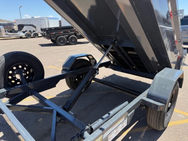 10x60 Norstar Single Axle Dump, 7K GVWR, 20" Side