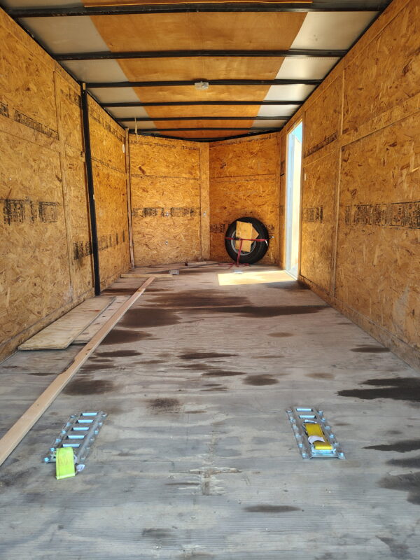 16 x 7 Tandem Axle, Enclosed Cargo, 7K GVWR