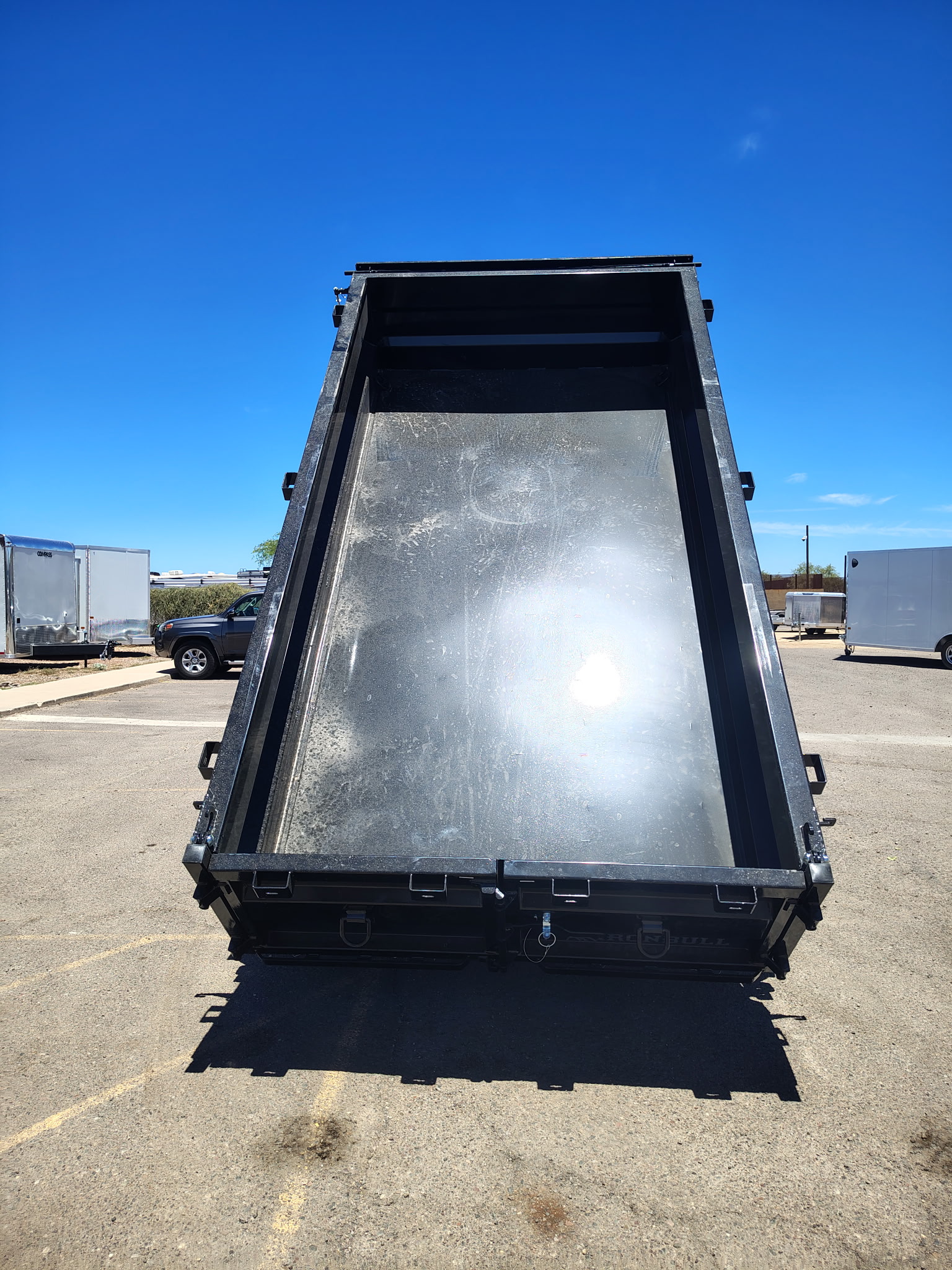 12x72 IronBull Tandem Axle Dump, 15K GVWR, 24" Sides, Solar Charger - Image 10