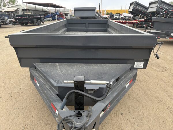 16x83 IronBull Tandem Axle Dump, 15K GVWR, 24" Sides