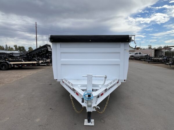 14x83 Tandem Axle, 15,400 GVWR, Low Pro Dump, 48" Sides