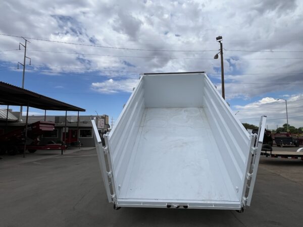 14x83 Tandem Axle, 15,400 GVWR, Low Pro Dump, 48" Sides