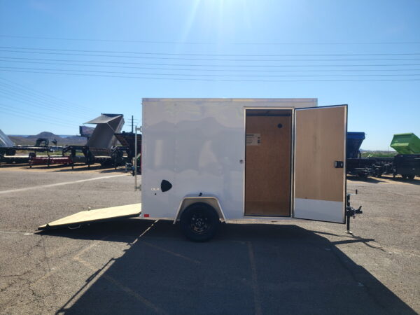10x6 Indigo DLX, 3K GVWR, Ramp Door