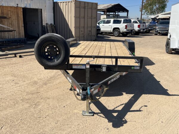 20x83 Tandem Axle Channel Equipment, 10K GVWR, Slide-In Ramps