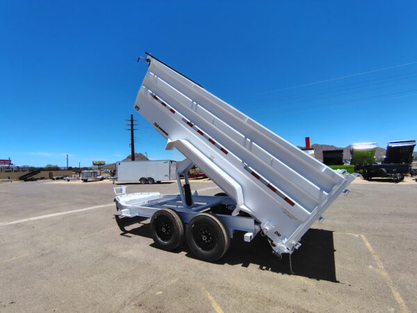 14x83 Tandem Axle, 15,400 GVWR, Low Pro High Side Dump, 48" Sides, 14 Ply Tires