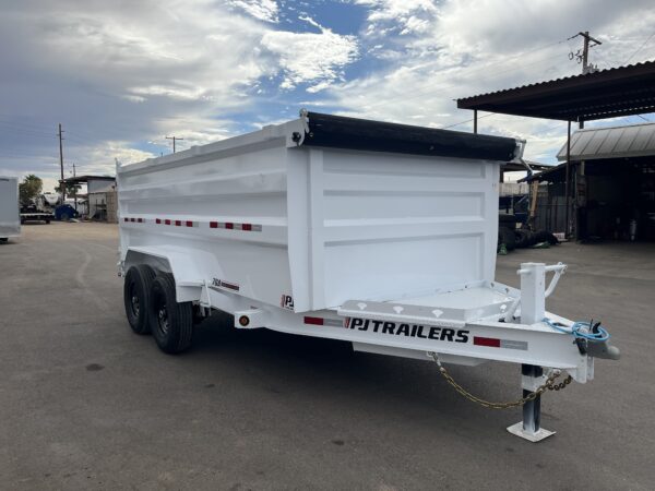 14x83 Tandem Axle, 15,400 GVWR, Low Pro Dump, 48" Sides