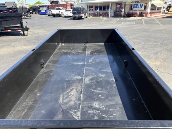 10x60 Single Axle Dump, 5K GVWR, 16" Sides