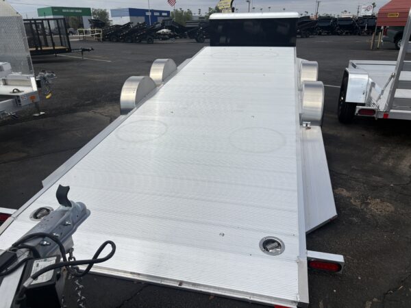 20x82 All Aluminum, 10K GVWR, Tandem Axle, XL Tilt w/ Cargo Box (8220H-XL-TILT-TA-EL-RTD-CB)