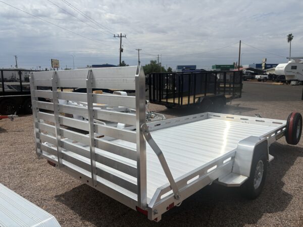 15x80 All Aluminum, 4.25K GVWR, Single Axle, W/ Tailgate (8015S-EL-TG)