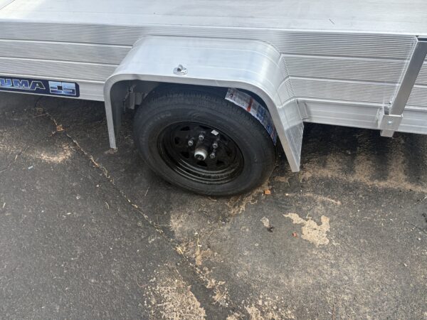 10x63 All Aluminum, 2K GVWR, Single Axle, W/ Tailgate (6310ESA-S-TG)