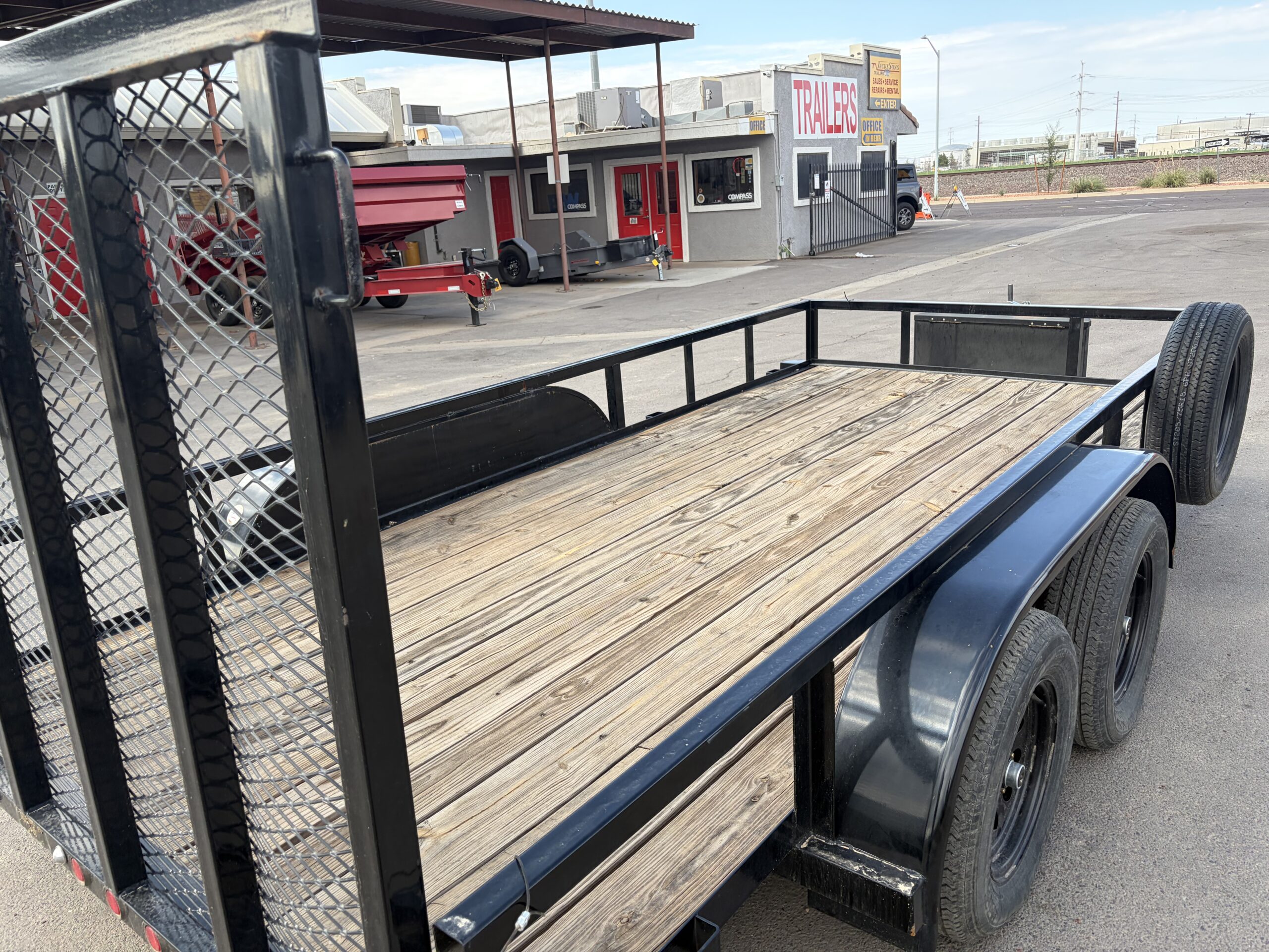 14x77 UTILITY TRAILER, TANDEM AXLE - Image 3