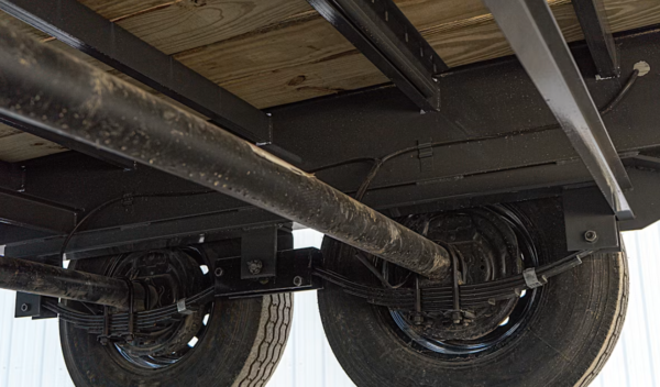 25x102 Gooseneck Flatbed Trailer, 15,680 GVWR, 14 Ply Tires