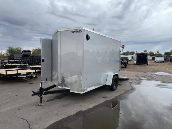 10x6 Indigo DLX, 3K GVWR, Ramp Door