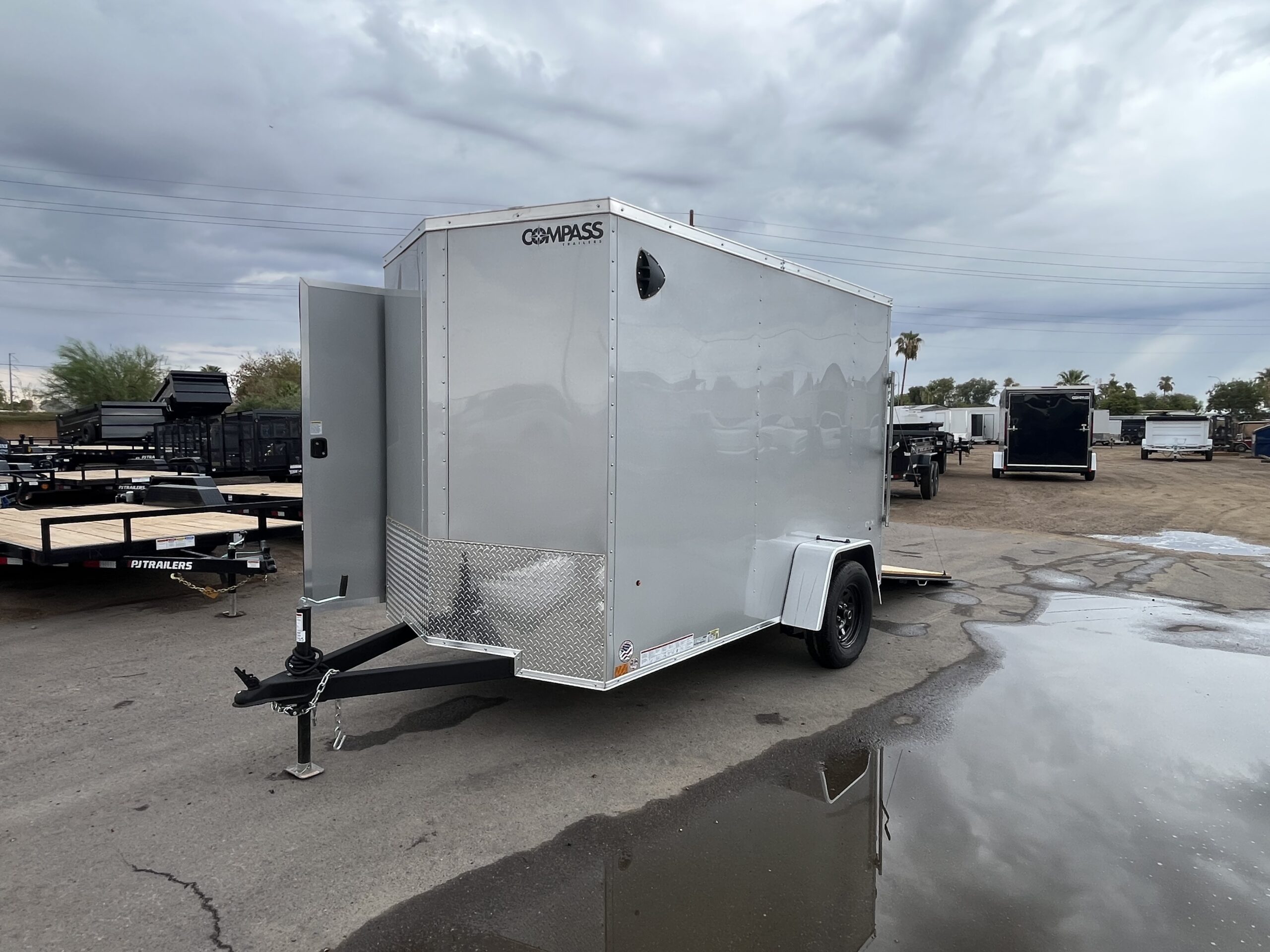 10x6 Indigo DLX, 3K GVWR, Ramp Door - Image 9