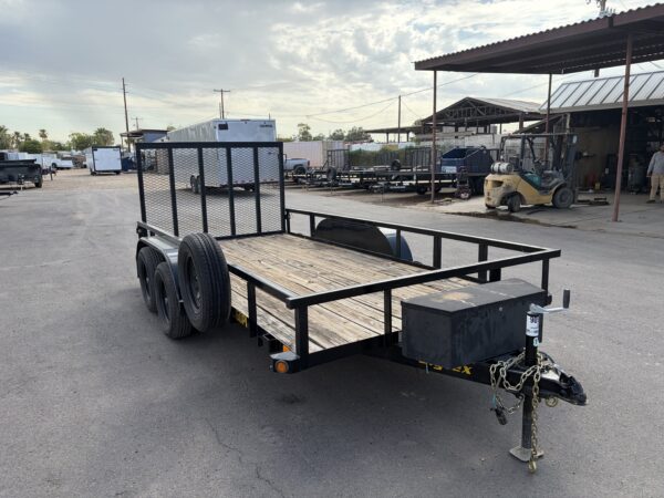 14x77 UTILITY TRAILER, TANDEM AXLE