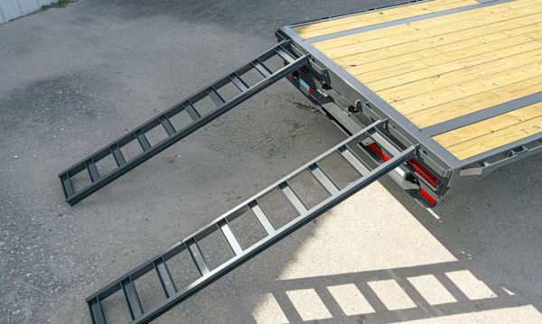 25x102 Gooseneck Flatbed Trailer, 15,680 GVWR, 14 Ply Tires