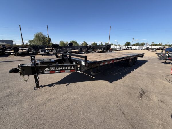 24x102 IronBull Deckover Tilt, Tandom Axle, 14K GVWR