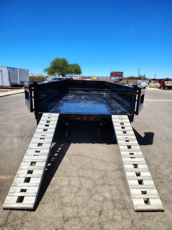 16x83 IronBull Triple Axle Dump, 21K GVWR, 24" Sides