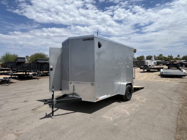 10x6 Indigo DLX, 3K GVWR, Ramp Door