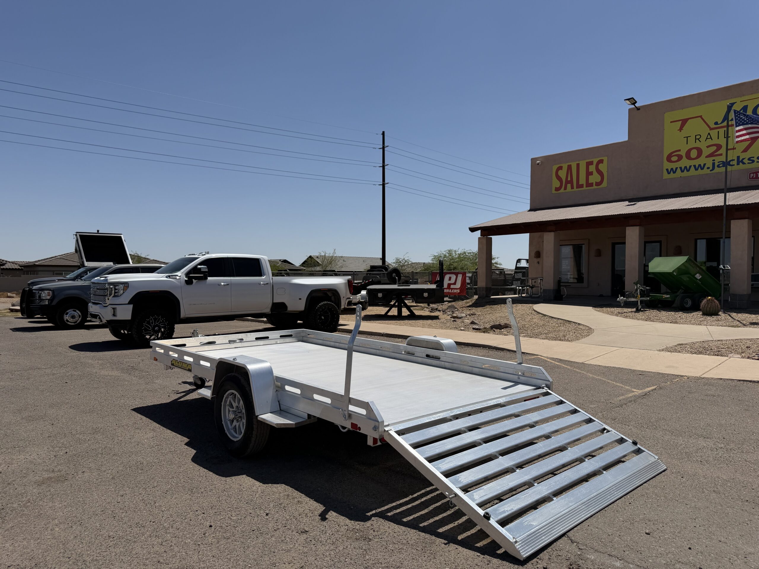 12x80 All Aluminum, 4.25K GVWR, Single Axle, W/ Tailgate (8012S-EL-TG) - Image 11