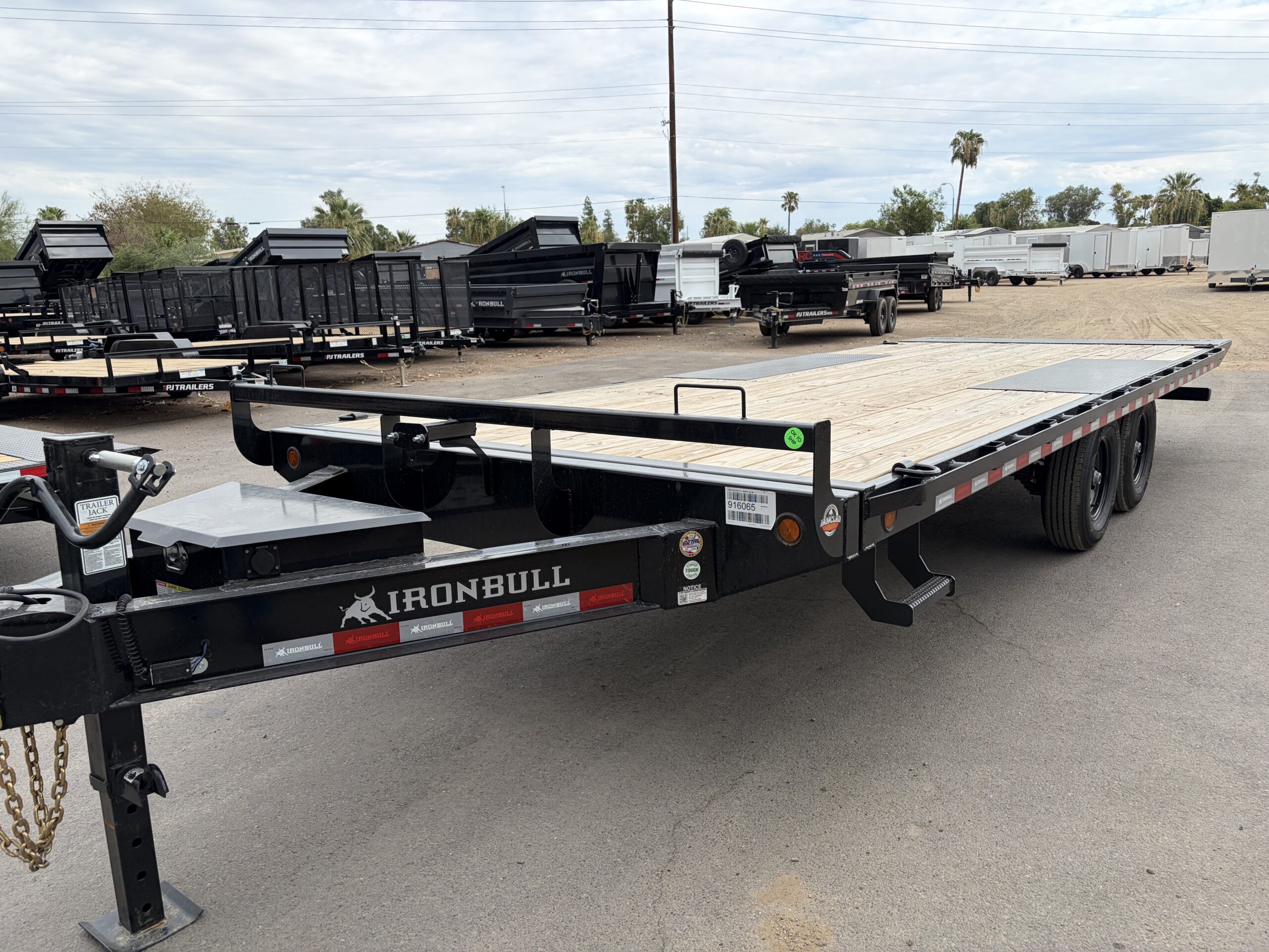 22x102 IronBull Deckover Tilt, Tandem Axle, 14K GVWR - Image 6