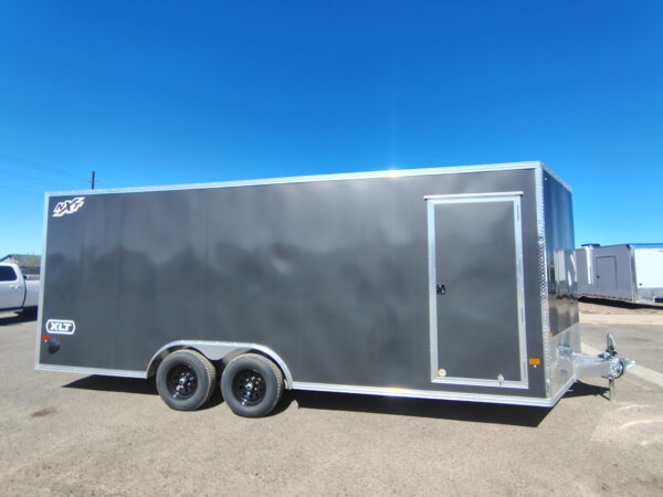 20x8.5 All Aluminum XLT-P Car Hauler, 10K GVWR, Side Door, Ramp Door