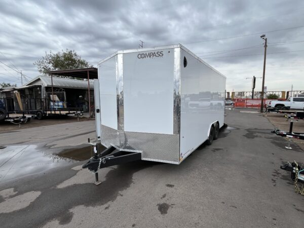 18x8.5 Indigo DLX, 7K GVWR, Ramp Door