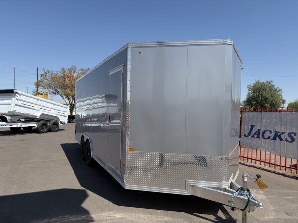 20x8.5 All Aluminum XLT-P Car Hauler, 10K GVWR, Side Door, Ramp Door