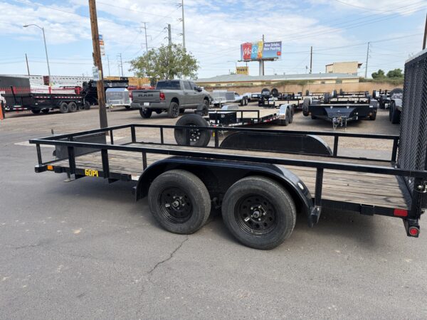 14x77 UTILITY TRAILER, TANDEM AXLE