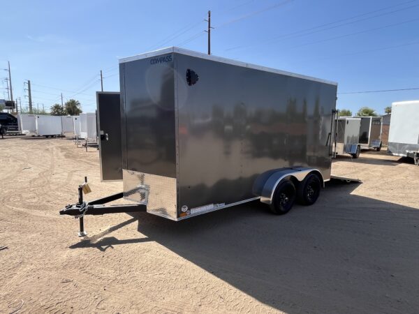 14x7 Indigo DLX, 7K GVWR, Ramp Door