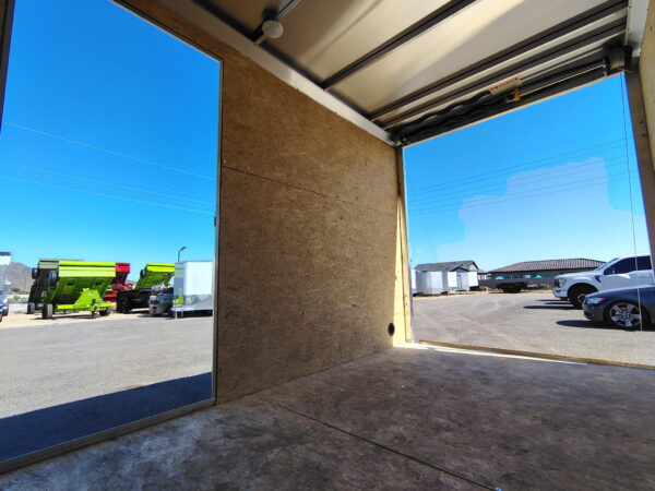 10x6 All Aluminum XLT-P Enclosed, 3K GVWR, Side Door, Ramp Door