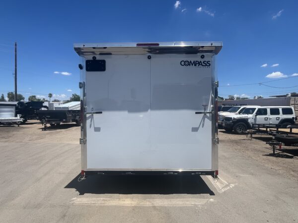 24x8.5 Jasper SE Car Hauler, 10K GVWR, White Vinyl Walls/Ceiling, Stabilizer Jacks, Ramp Door