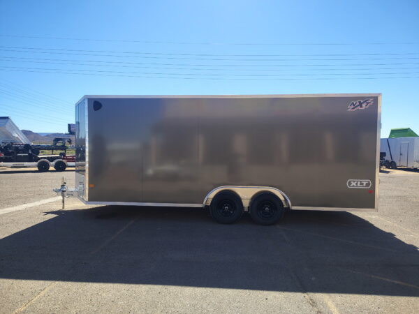 20x8.5 All Aluminum XLT-P Car Hauler, 10K GVWR, Side Door, Ramp Door