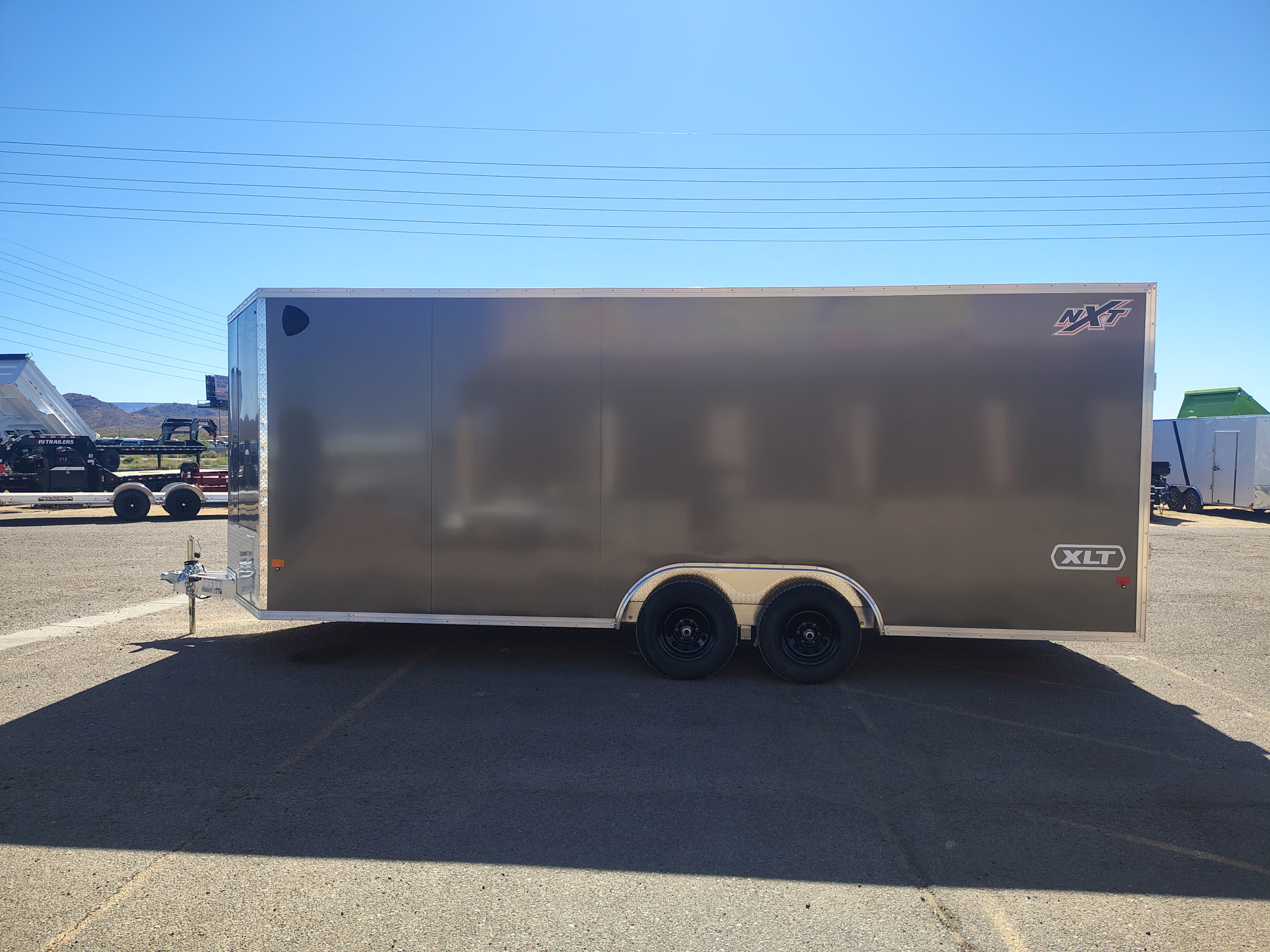 20x8.5 All Aluminum XLT-P Car Hauler, 10K GVWR, Side Door, Ramp Door - Image 4