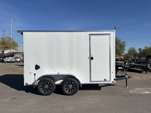 12x6 Indigo DLX, 7K GVWR, Rear Double Doors