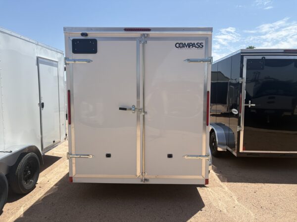 14x7 Indigo DLX, 7K GVWR, Rear Double Doors