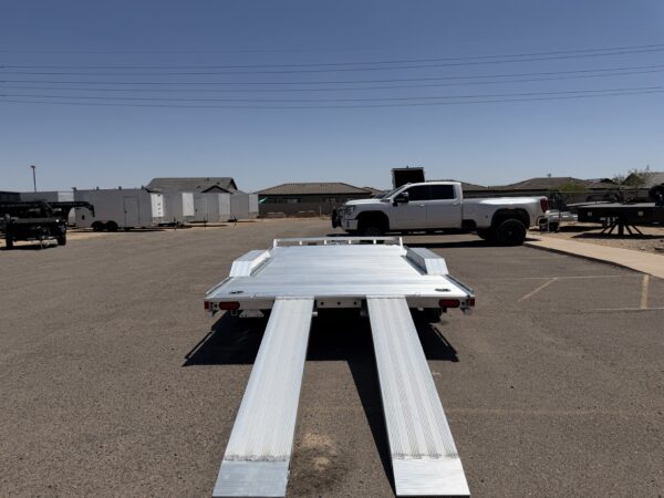 16x102 All Aluminum Wide Body, 7K GVWR, Heavy Tandem Axle, Drive-Over Fenders, Ramps, RTD (WB16H-TA-EL-DOF-R-RR-RTD)