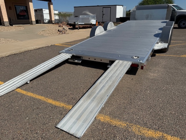 18x82 All Aluminum, 7K GVWR, Tandem Axle, Low Profile Tilt (8218LP-TILT-TA-EL-R-RTD) - Image 4