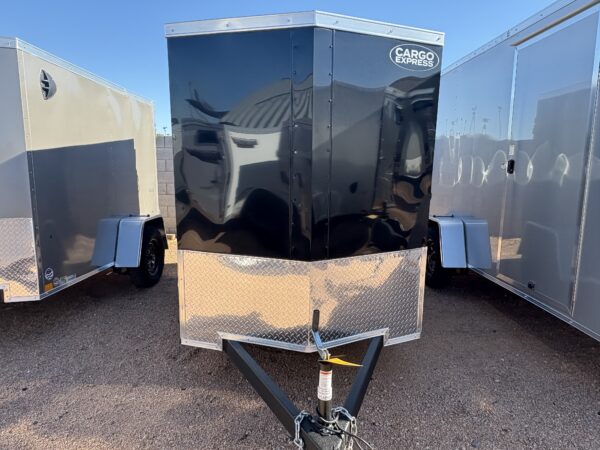 8x5 Indigo DLX, 3K GVWR, 24" Side Entry Door, Ramp Door