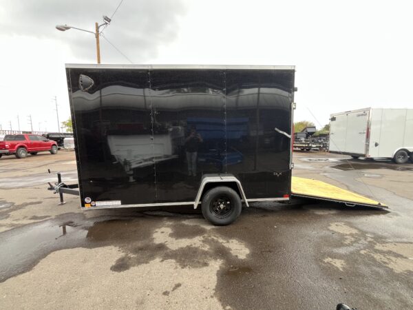 12x7 Indigo DLX, 3K GVWR, Ramp Door
